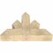Ekena Millwork Richland Rough Sawn Timber Gable Bracket, Douglas Fir, 36"W x 24"H x 6"D x 6"F, 16/12 Pitch GBW036X24X0606RIC00RDF - alternate 2